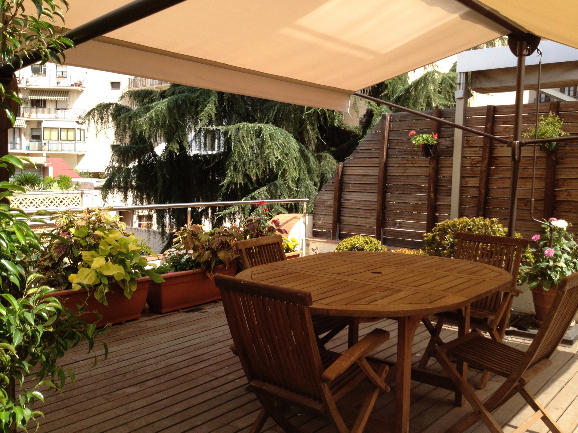Terraza en vivienda, Barcelona