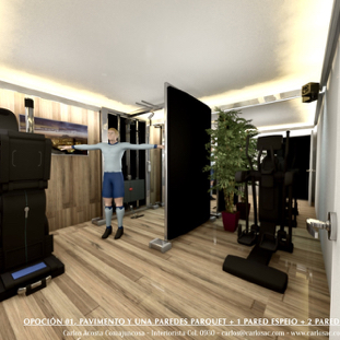 Gimnasio en vivienda, Barcelona.jpeg