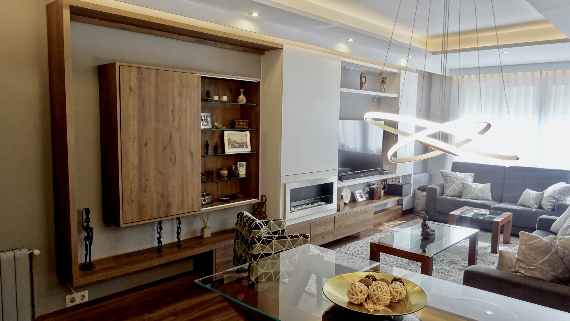 Salón vivienda en Barcelona